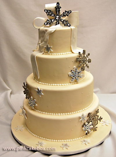 winter cup cake wedding cakes